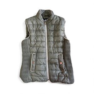 Lee Women's Olive Quilted Vest